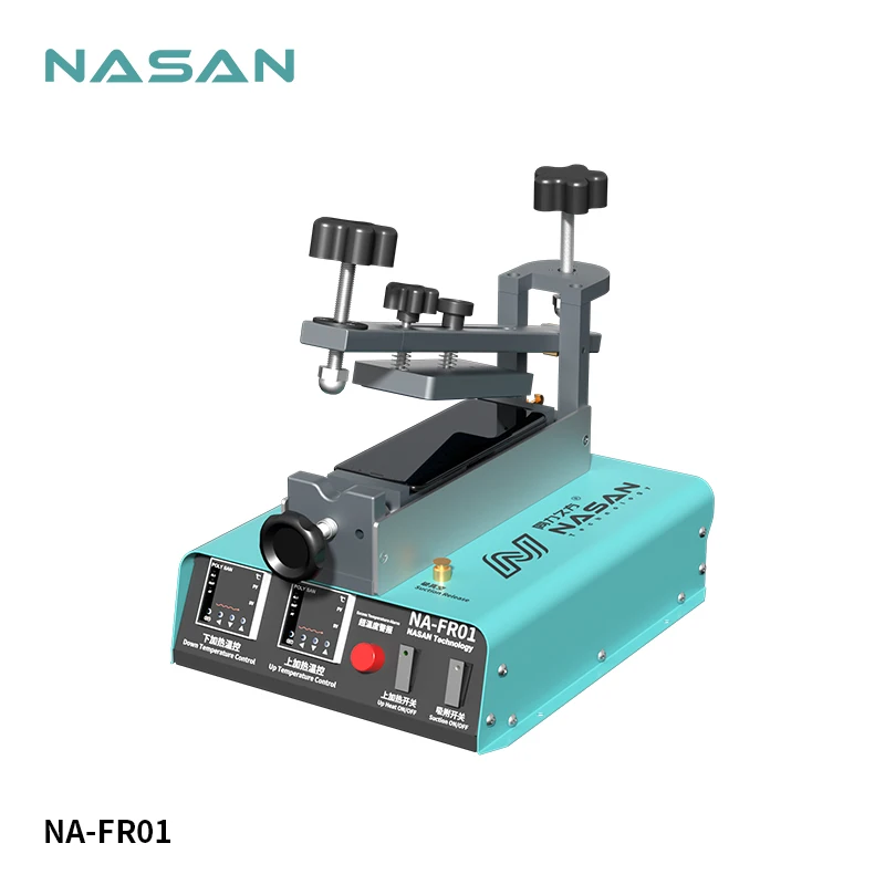 

NASAN NA-FR01 7-inch Screen Separator Built-in Vacuum Pump For Phone Straight Curved Screen Frame Removal Repair Rotatable Tool