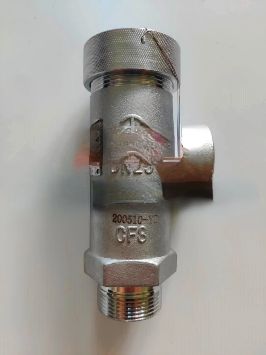 Криогенный предохранительный клапан Shanghai Baitu DA21F-40P жидкий азот кислород СПГ