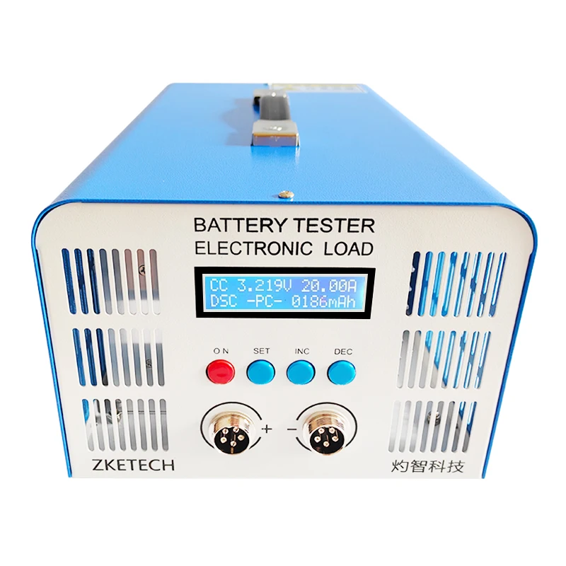 

ZKETECH EBC-A40L High-current 0-5V 40A Charge and 40A Discharge Battery LiFePO4 Capacity Tester
