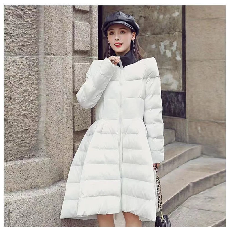 2022 Parka Autumn Winter Jacket Women Clothes Vintage Warm Coat Female Women's Down Cotton Jacket Warm Thick Long Parkas куртки