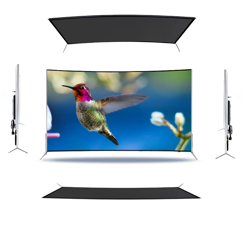 44-дюймовый изогнутый светодиодный телевизор Ultra HD 4K Smart LED Tv