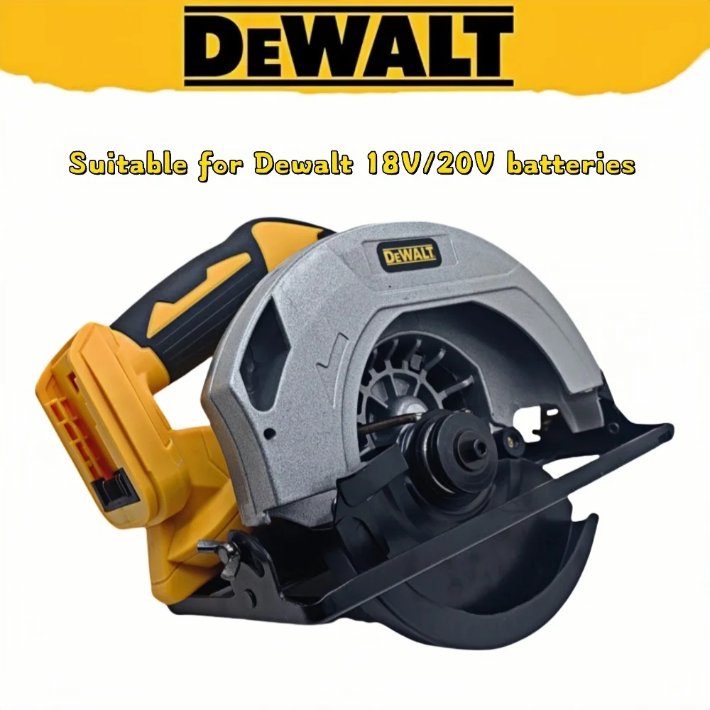Фото Dewalt Electric Goddess 7-дюймовая аккумуляторная циркулярная пила, угол резки 45 градусов, глубина резки 63 мм, 5000 об/мин, 20 В, деревообрабатывающая пила №3