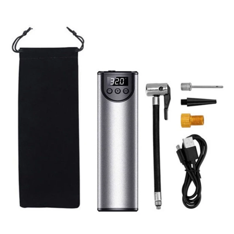 

Portable Tire Inflator Electric Powered Rechargeable, PowerBank