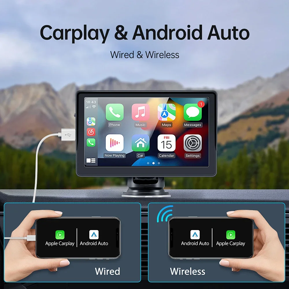 Android 14 для Toyota Prius XW30 LHD 2009-2015 Мультимедийный плеер Carplay Головное устройство Авто