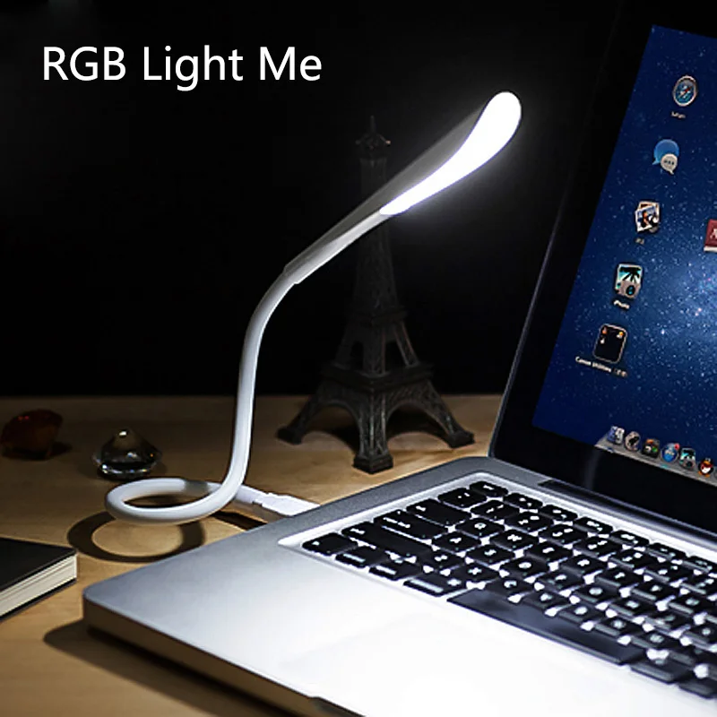 

Mini USB LED Light Portable Laptops Touch Sensor Dimmable Table Desk Lamp for Power Bank Camping PC Laptops Book Night Lighting