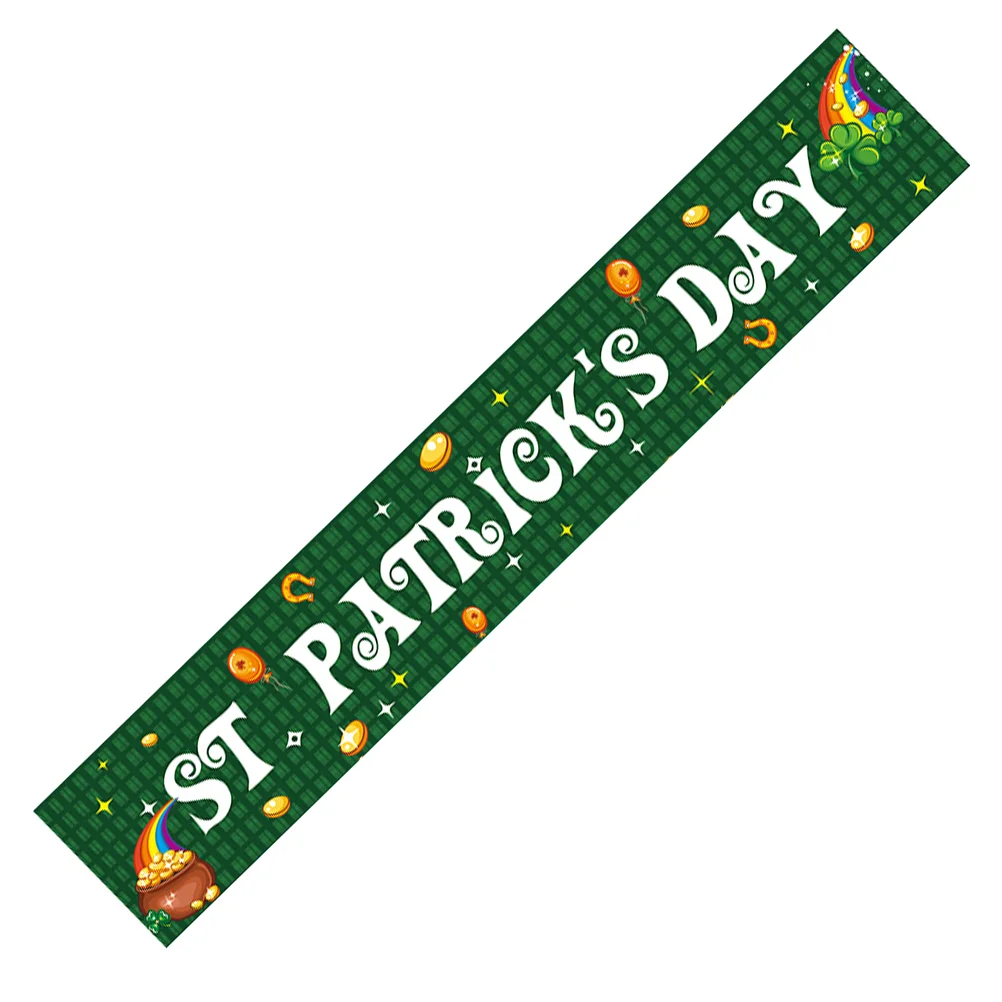 

St. Patrick's Day Party Banner St. Patrick's Day Wall Banner Festival Banner