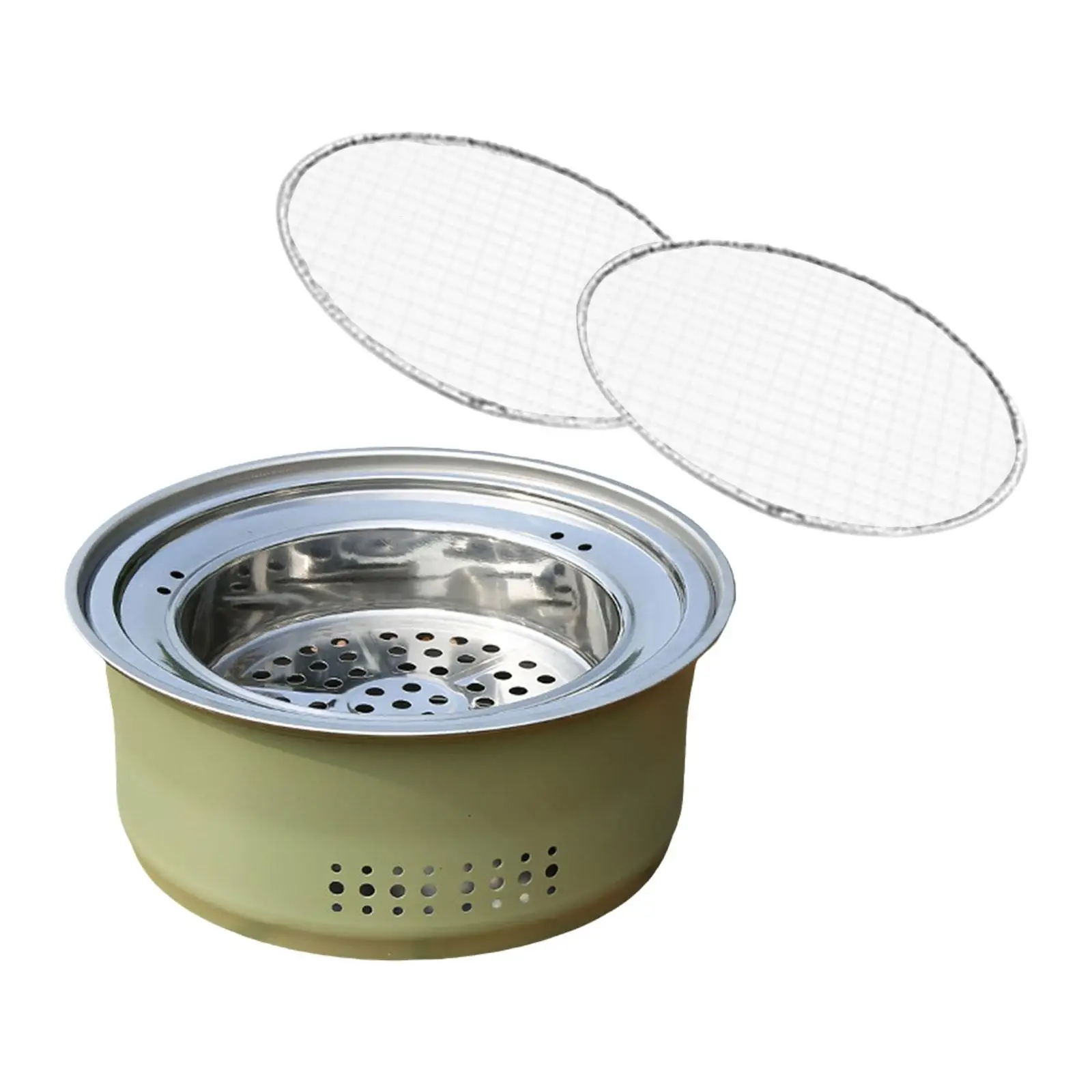 Гриль-барбекю чайный огонь дровяной лагерь гриль-барбекю для домашней кухни