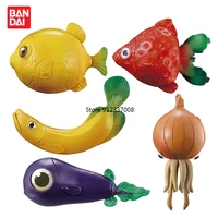 bandai gashapon genuine capsule toy gacha national sea life fruit shape octopus fish capsule toy collection table decoration