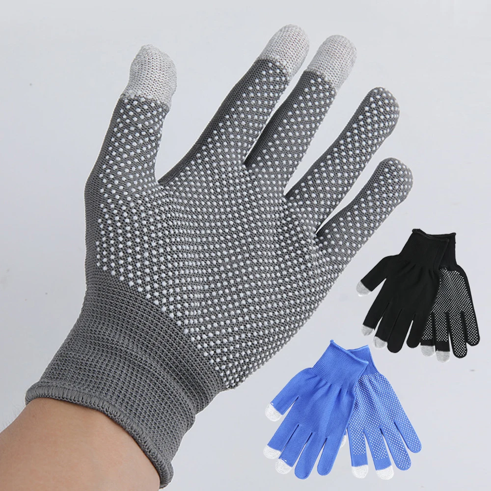 

Summer Thin Breathable Anti-skid GEL Touch Screen Gloves Riding Driving Mountaineer Wrist Gloves Men Women Sport Running