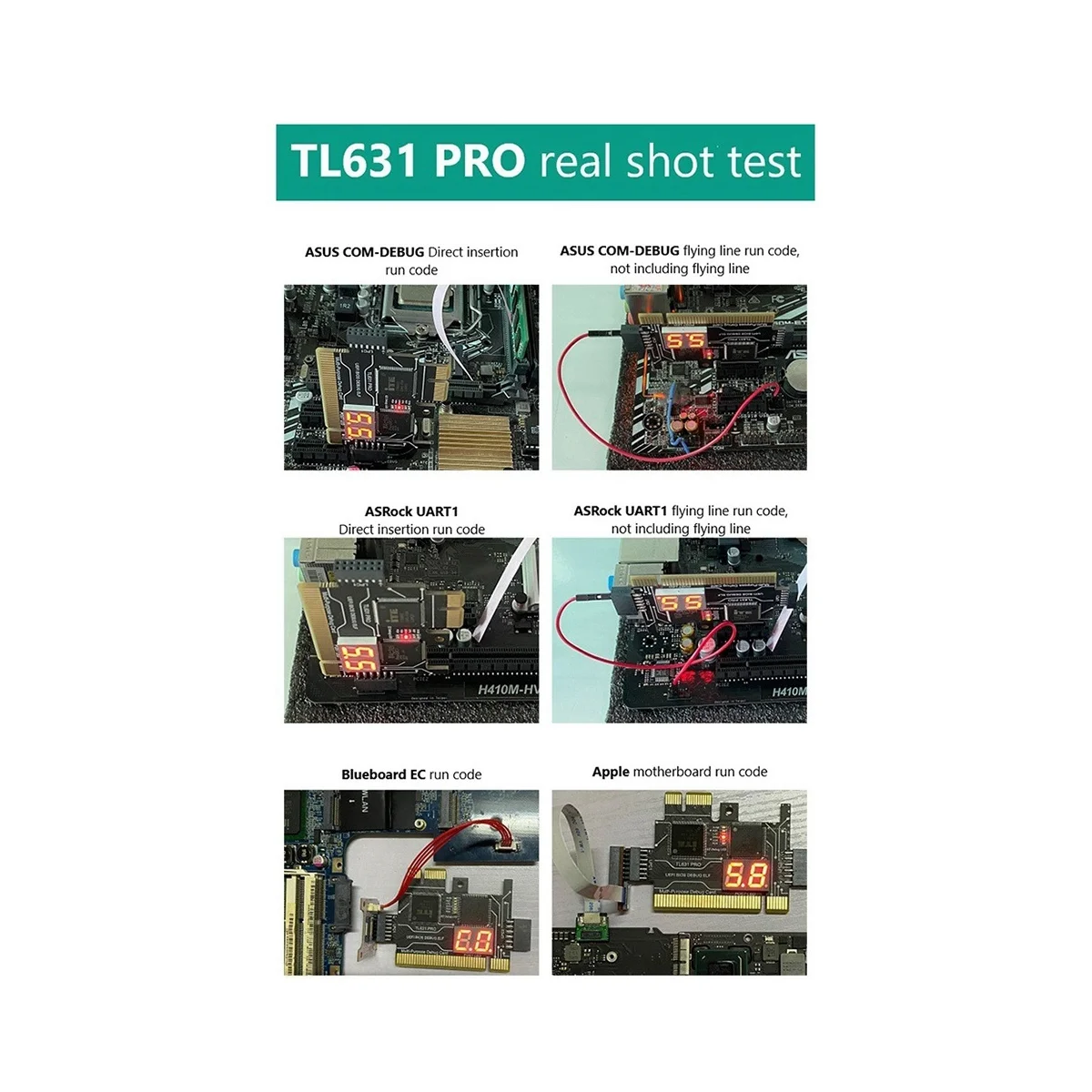 Диагностическая карта TL631 Pro LPC-DEBUG + плата расширения PCI PCI-E Mini многофункциональная