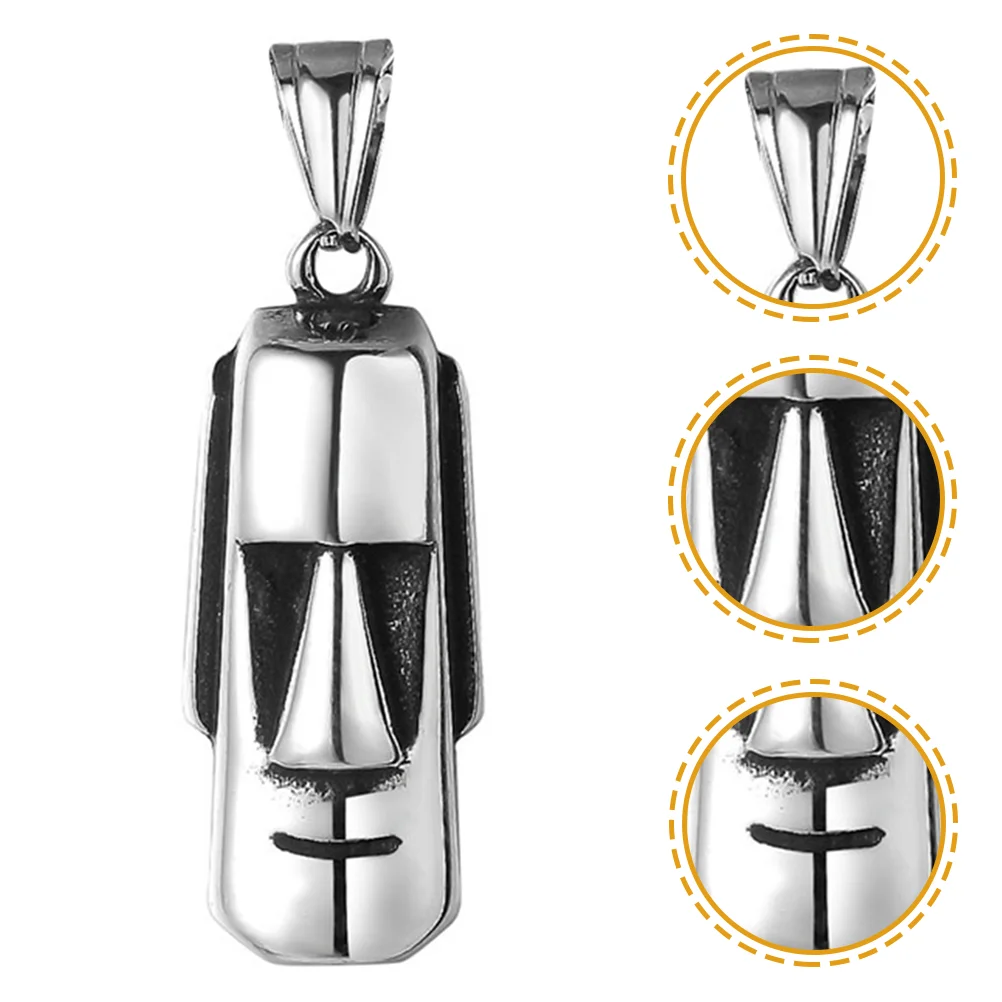 

Jewelry Charm Pendant Bracelet Charms Making Necklace Easter Island Heads Pendants