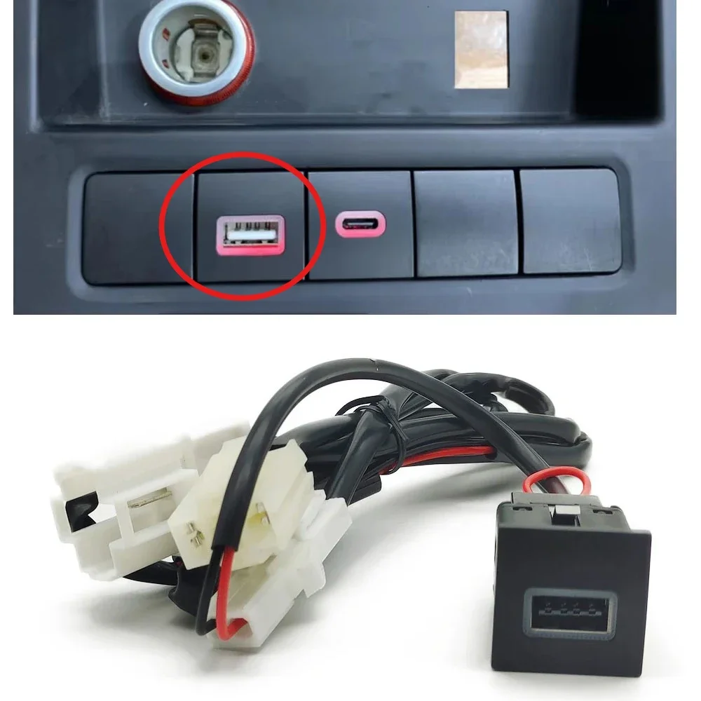 Автомобильное правое зарядное устройство аксессуары USB QC3.0 разъем для быстрой