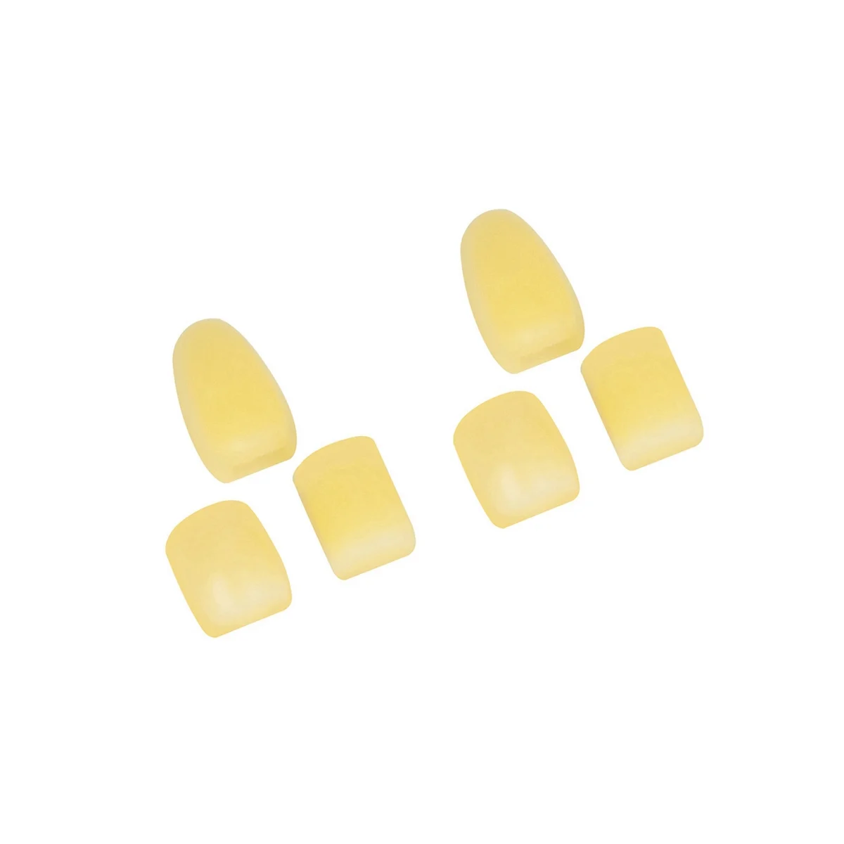

6 Pcs Saxophone Side Key Pad Heightening Pad Accessories Saxophone Thumb Pad Refers to the Sleeve Side Keys,Yellow
