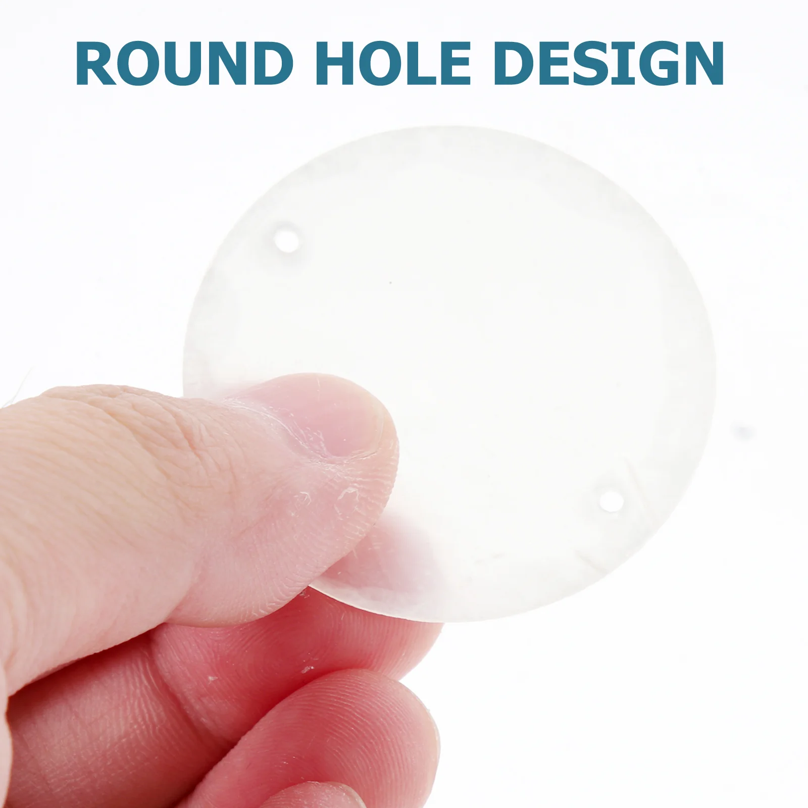 100 шт. бусины для браслетов плоские круглые ракушки ювелирные изделия