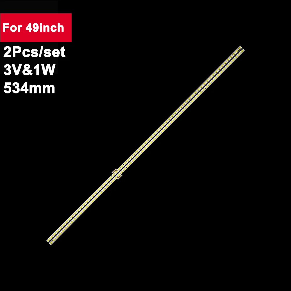 Светодиодная подсветка, 534 мм, 2 шт. CL-490-066-v1-l r CL-490-060-v3 lk10024664 49PUS7101 49PUS7101 TPT490U2-EQLSHA.G