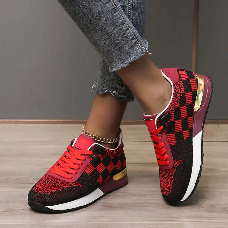 

Divers Girls Sports Shoes Female Cheap Women's Sneakers Scarpe Donna Sneakers Sport Soft Soles Black Running Shoes Slip Tennis