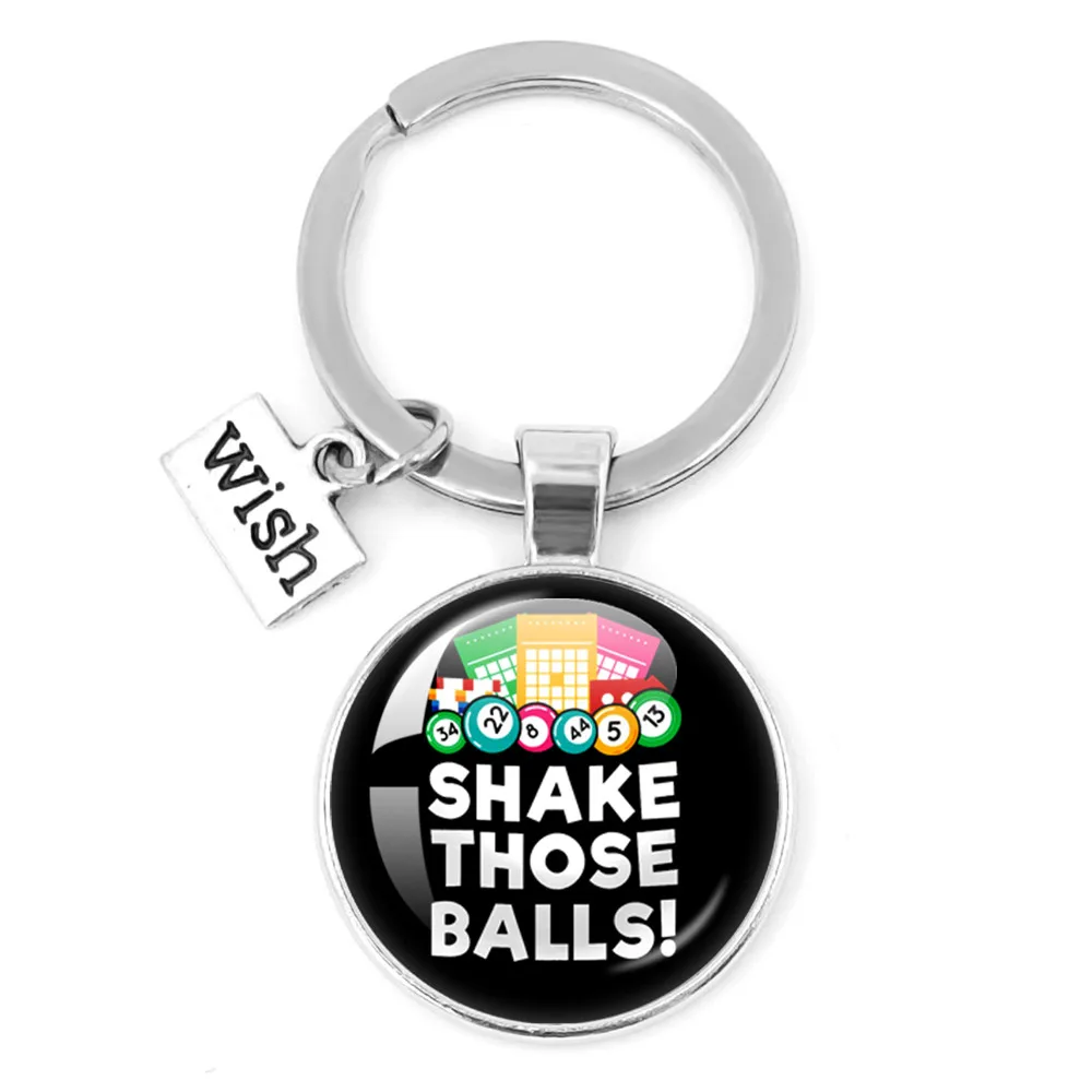 Бинго встряхните эти шары бинго королева игры в с узором стеклянная