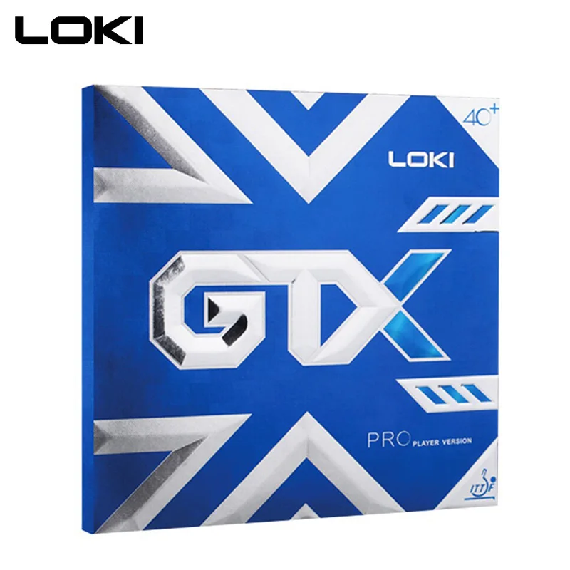 

LOKI GTX Professional Sticky Table Tennis Rubber Strong Spin High Elastic Blue Sponge Pips In Pingpong Rubber for Attack Loop