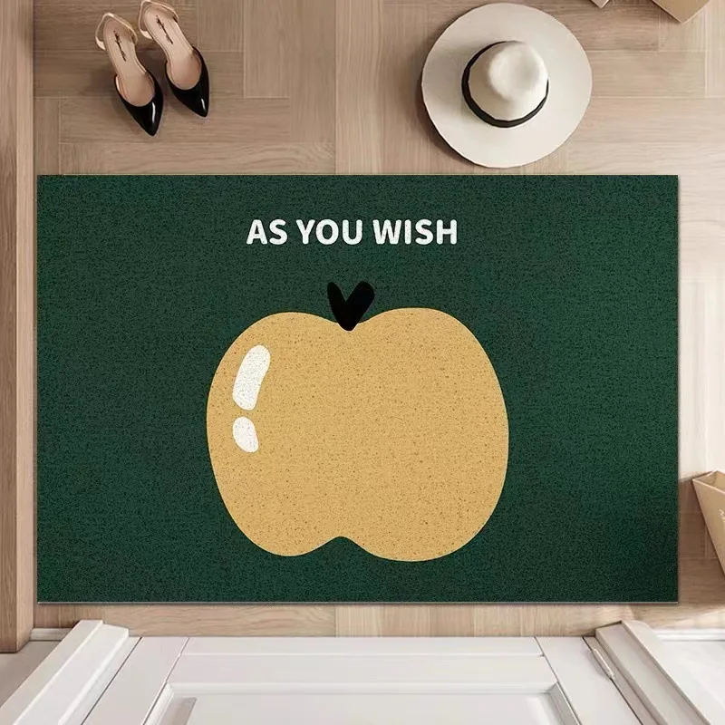 Противоскользящий коврик для входной двери в стиле INS с вишней