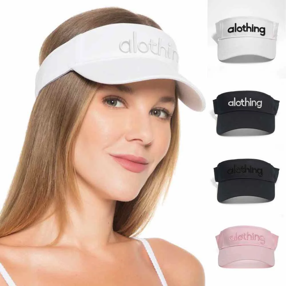 Alothing Дышащая Хлопковая Спортивная Кепка С Солнцезащитным Козырьком Унисекс