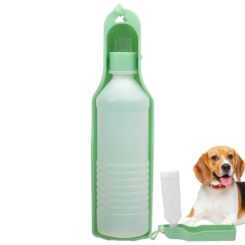 

Pet Travel Bottle Puppy Water Dispenser Portable Pet Outdoor Drinking Bowl Leakproof Dog Walking Accessories For Hiking Camping