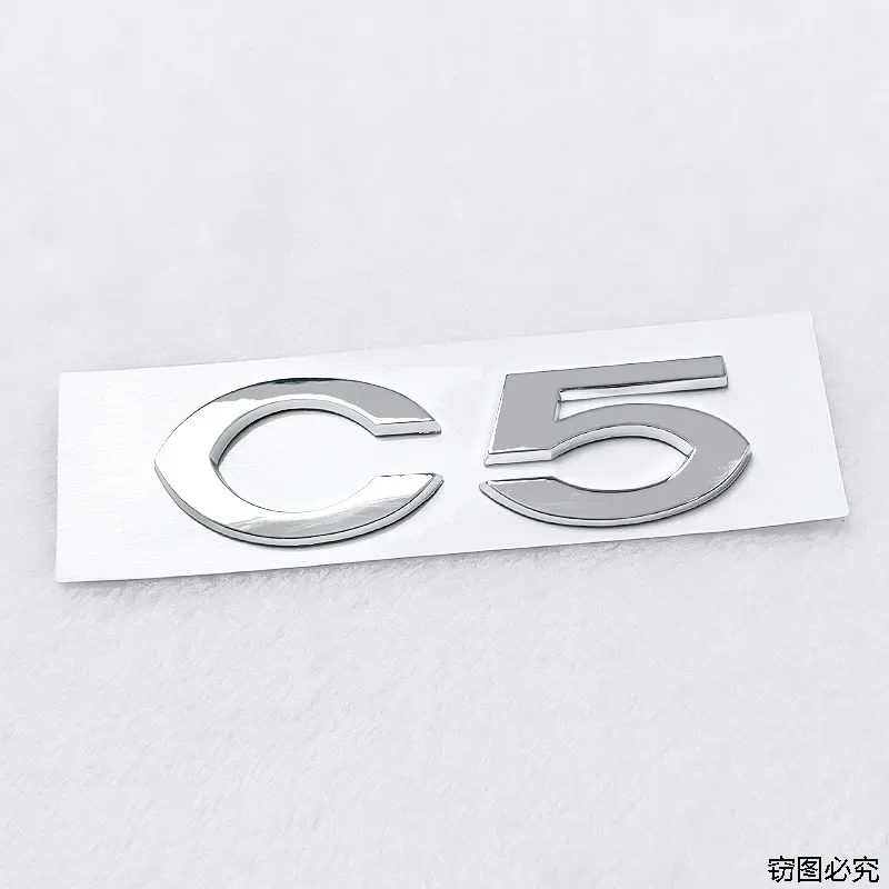 

C2 C4 C5 логотип ABS 3D наклейка на задний багажник автомобиля Стайлинг для Citroen брендовая эмблема авто наклейки на кузов авто модифицированные аксессуары