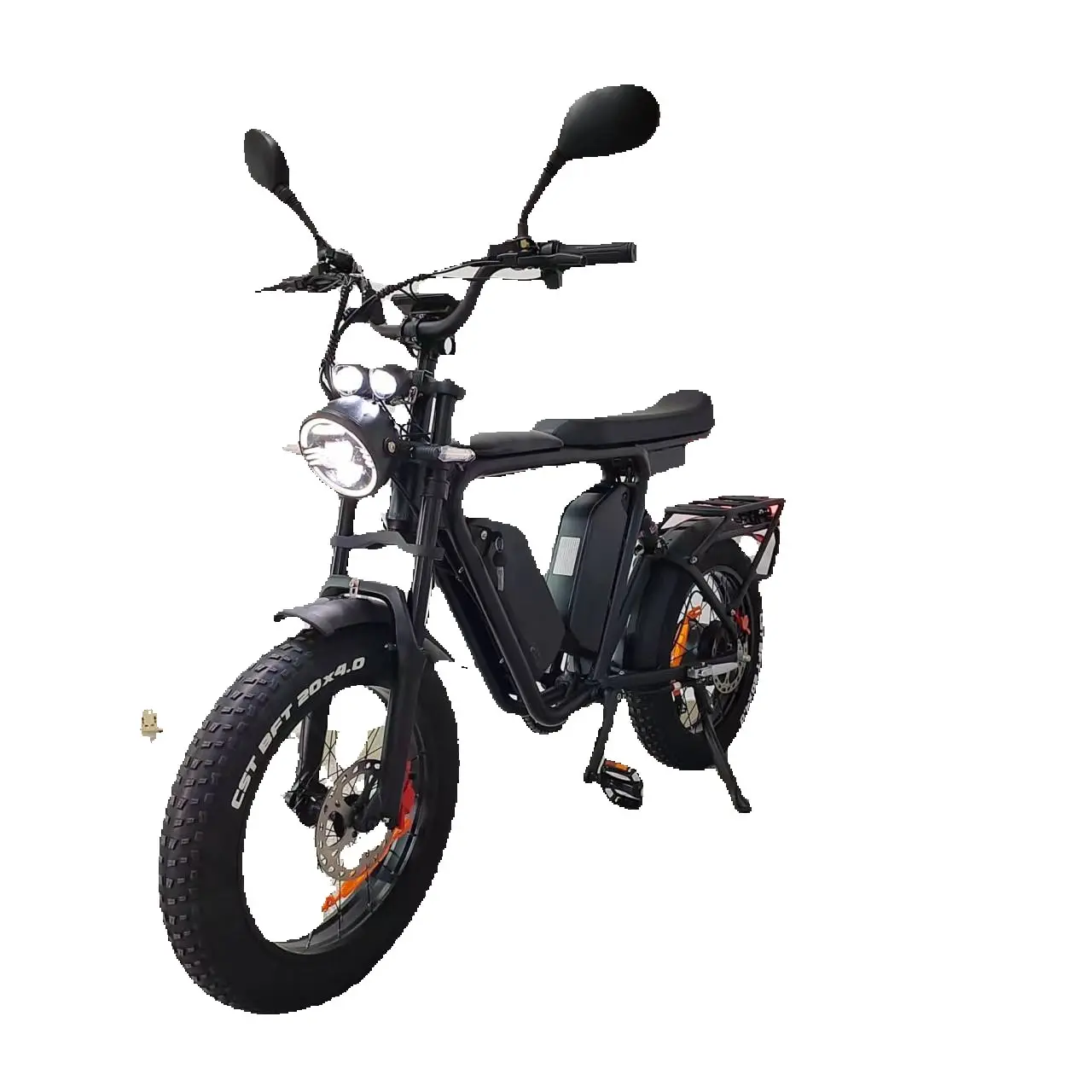 

EBike 52V 1000W Bafang Motor 44Ah Dual Battery Full Suspension Hydraulic Brake Fat Tire Aluminum Frame Youlin Electric Bike