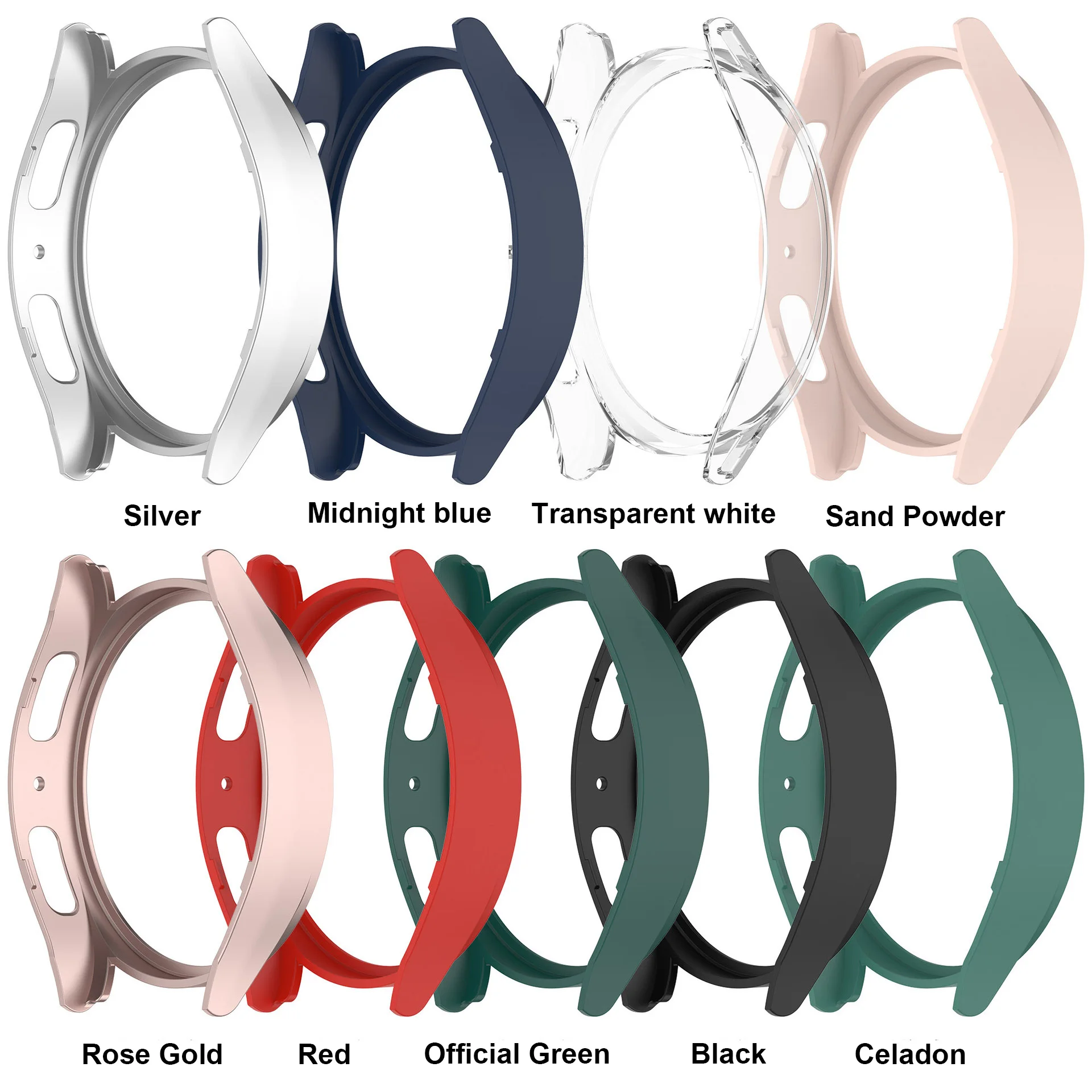 Watch Cases Suitable for Samsung Galaxy Watch 5 pro 45mm PC Half-pack Shell for Galaxy Watch 5 Pro Protector Cover Accessories