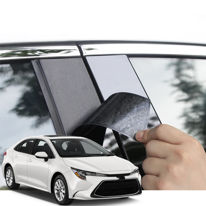 

Car Styling For Toyota Corolla E210 2019-2022 Car Window Pillar Trim Sticker Middle BC Column Sticker External Auto Accessories