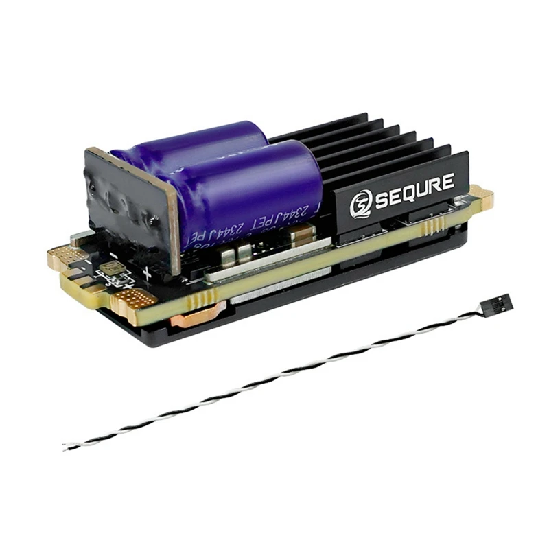 Бесщеточный Электрический регулятор скорости 2-8S 120A с прошивкой 28120 кГц