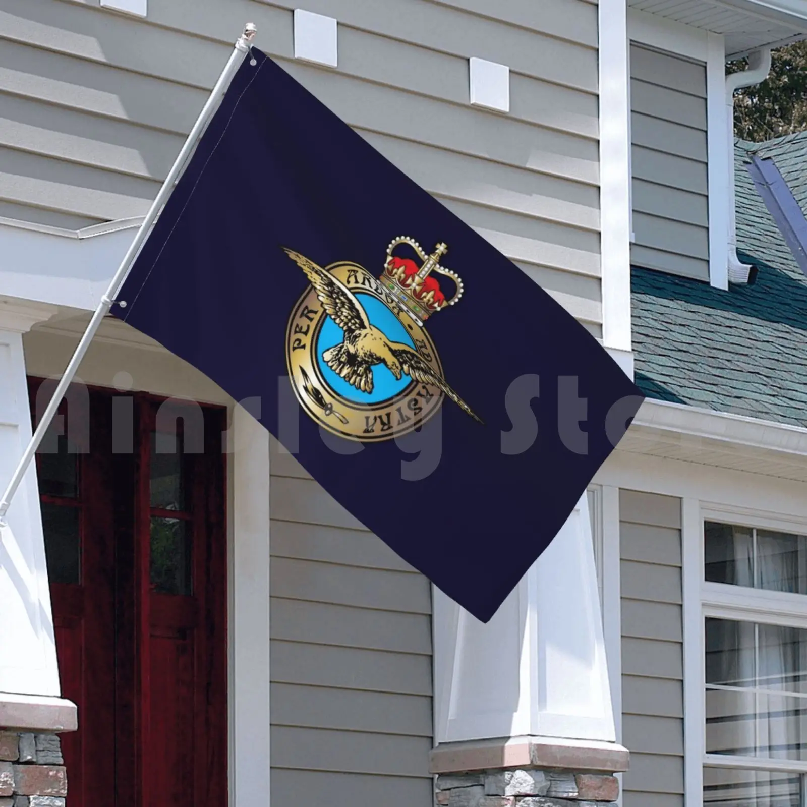 Значок Королевских ВВС. На флоте. Уличный декор флаг автомобиля войск армии флота