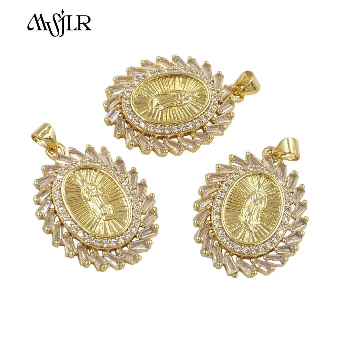 MVP-070 2023 Винтажный стиль полный циркон подвеска ювелирные изделия аксессуары