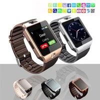 with camera smart watch dz09 reloj digital wrist with men bluetooth electronics sim card sport smartwatch support multi language