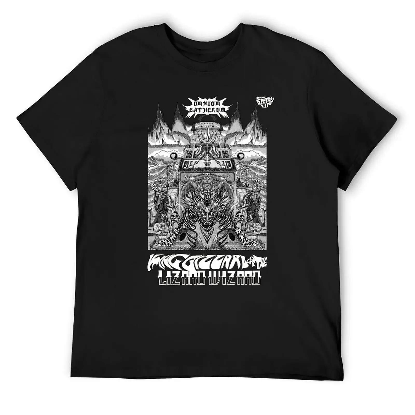 Футболка King Gizzard and the Lizard Wizard- Omnium Gatherum одежда больших размеров летняя футболки
