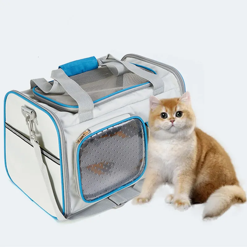 Cat Carrier Breathable Pet Carrier Foldable Slings Bags for Cat Travel Transportin Gato Carrying Bag for Cats Sling Pet Supplies