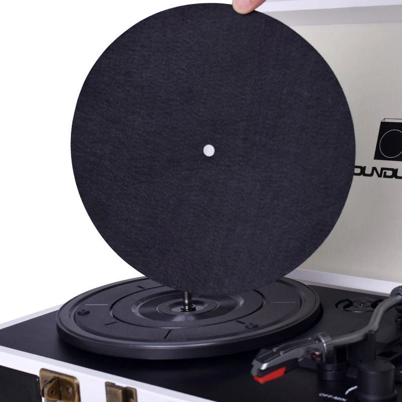 3mm Thick Felt Turntable Vinyl Record Pad LP Anti-slip Protection Mat For LP Vinyl Record Players Accessories