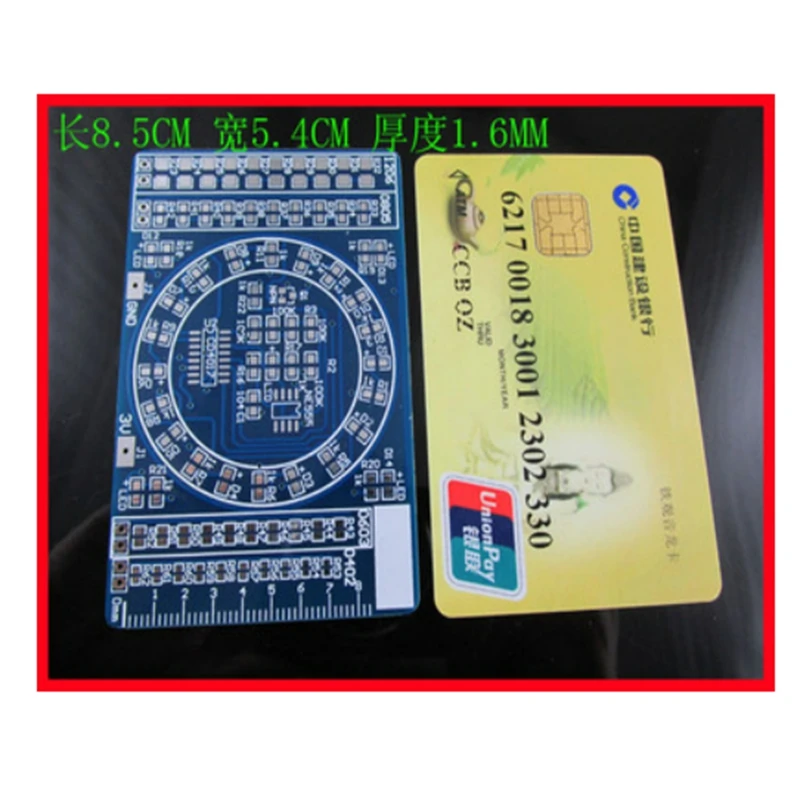 Монтажная плата для сварки компонентов CD4017