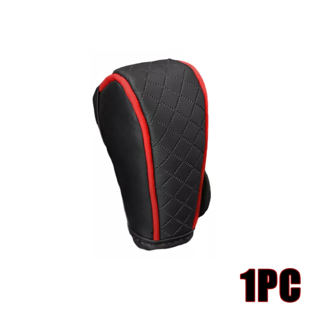 

1x универсальный автомобильный переключатель передач из искусственной кожи, пылезащитный защитный чехол, автомобильная ручка переключения передач, рычаг, нескользящая декоративная рукав, автомобильные аксессуары