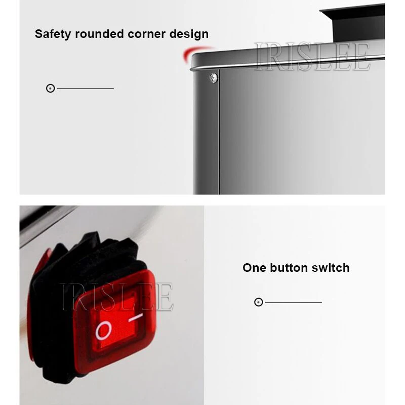 220 В электрическая машина для резки мяса коммерческая домашняя из нержавеющей