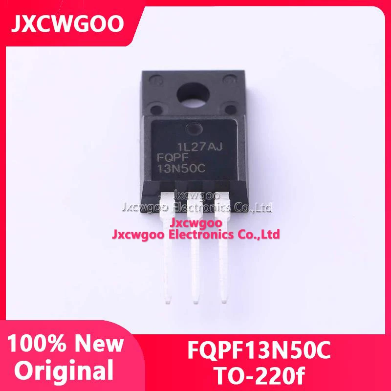 

10PCS 100% new imported original FQPF13N50C 13N50 TO-220F MOS FET 500V 13A