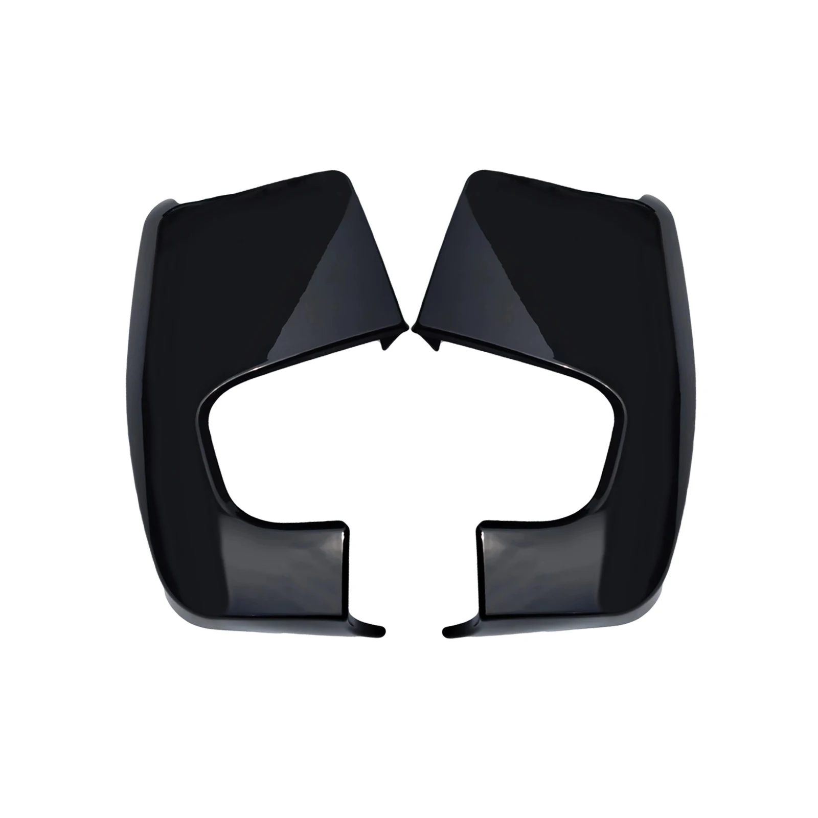 Пользовательский чехол для зеркала V362 глянцевый черный аксессуар