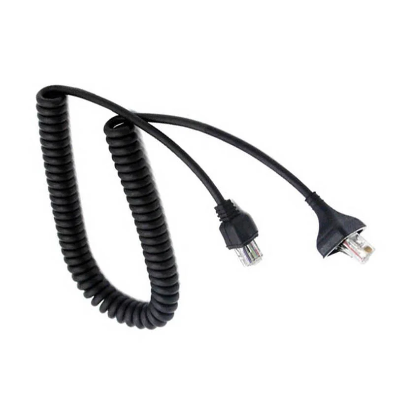 8 Pin Replacement Speaker Mic Cable Microphone Cord For Kenwood TK-868G TK-768G TK-862G TK-762G TM-271A TM-471A TK-760 Radio