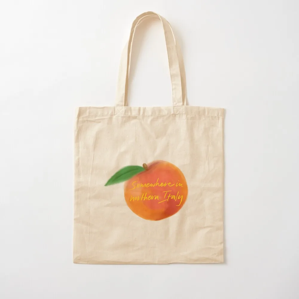 Somewhere in Northern Italy Peach - Call Me By Your Name Tote Bag Сумка-шоппер Сумка-тоут с экраном Женская