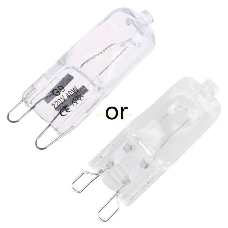 

Wholesale G9 40W 220V Warm White Halogen Bulb Light Lamp Globe 40 Watt Drop Shipping