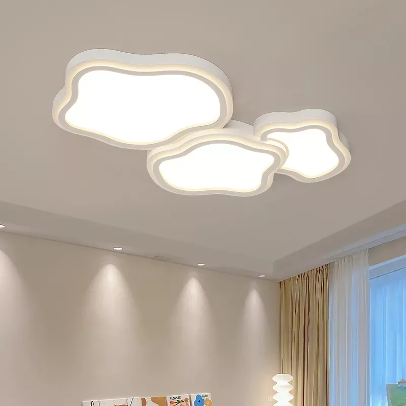 

Minimalist Cloud Light Modern Living Room Main Light Creative Bedroom Led Lamp Ceiling Lights Warm Room Balcony Loft Decor Light