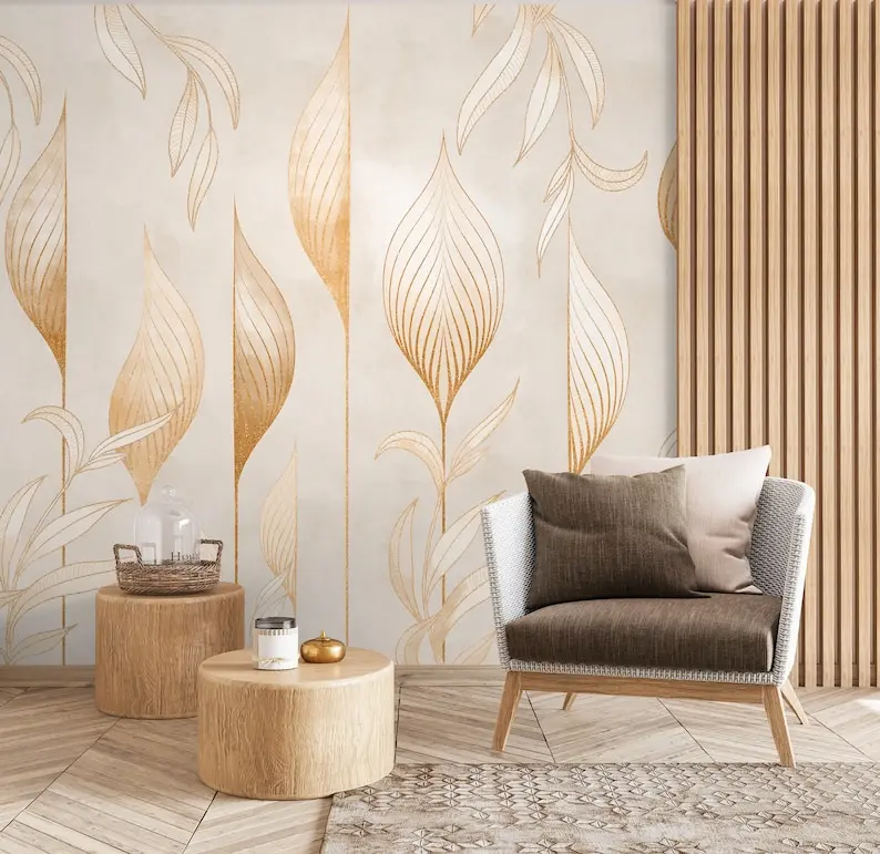 

Abstract Art Wallpaper Peel and Stick Bohemian Geometric Art Wall Mural