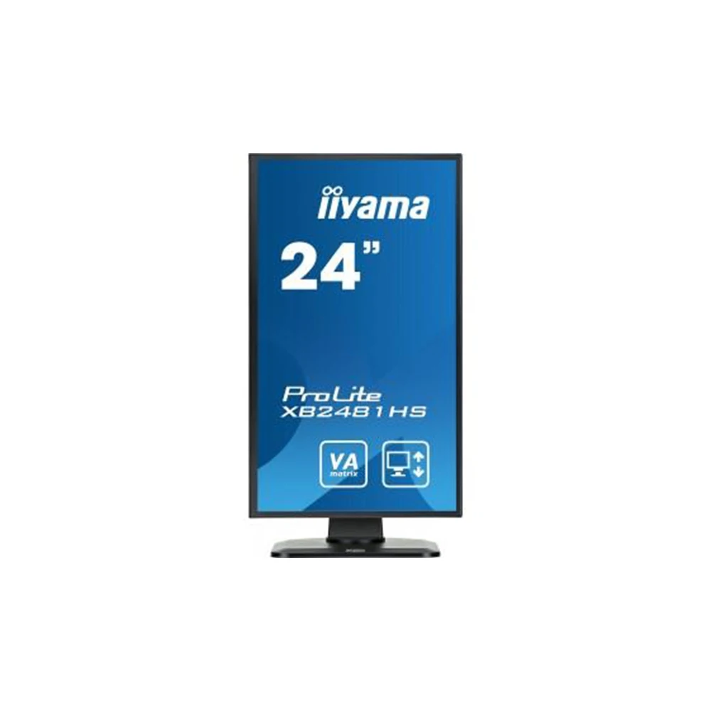 LCD Монитор IIYAMA 24 ВАХБ2481ХС-Б1 ВА 1920x1080 16:9 6 мс Встроенный черный Офис Компьютерные периферийные устройства Аксессуары для мониторов Жидкий дисплей.