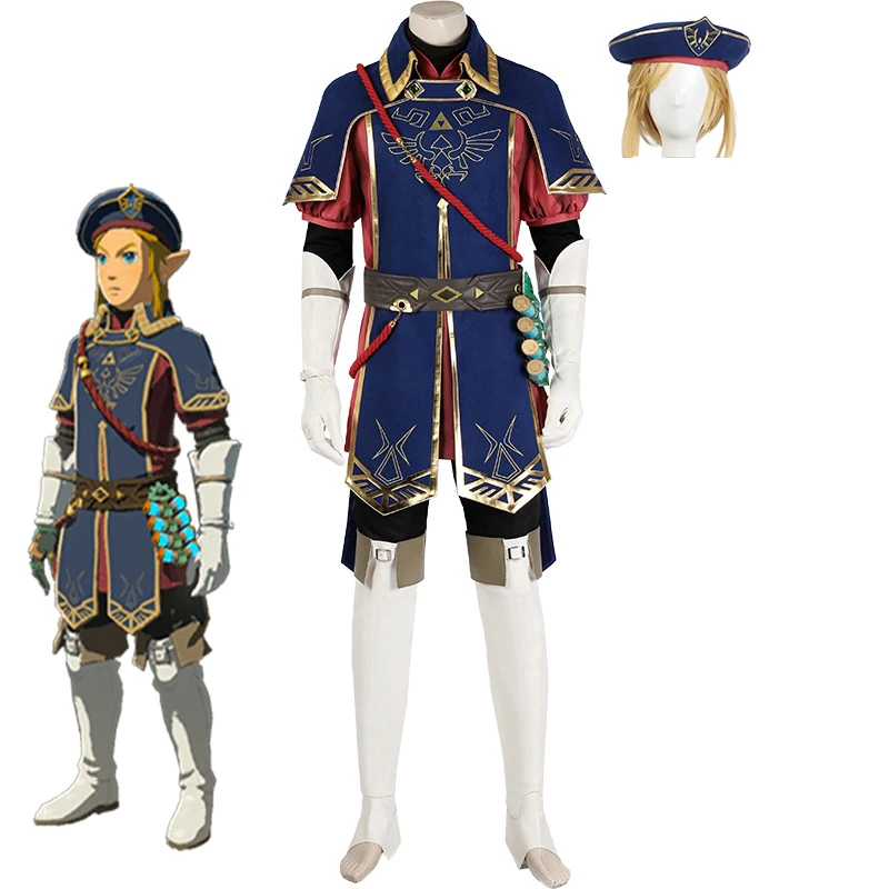 Костюм королевской гвардии для косплея Game Link мужчин необычная боевая форма