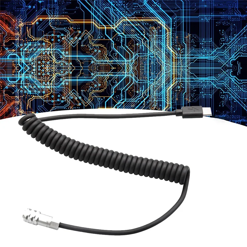 Кабель питания PD Type-C 12 В для карманной кинокамеры BMPCC Blackmagic 4K USB-C Устройство