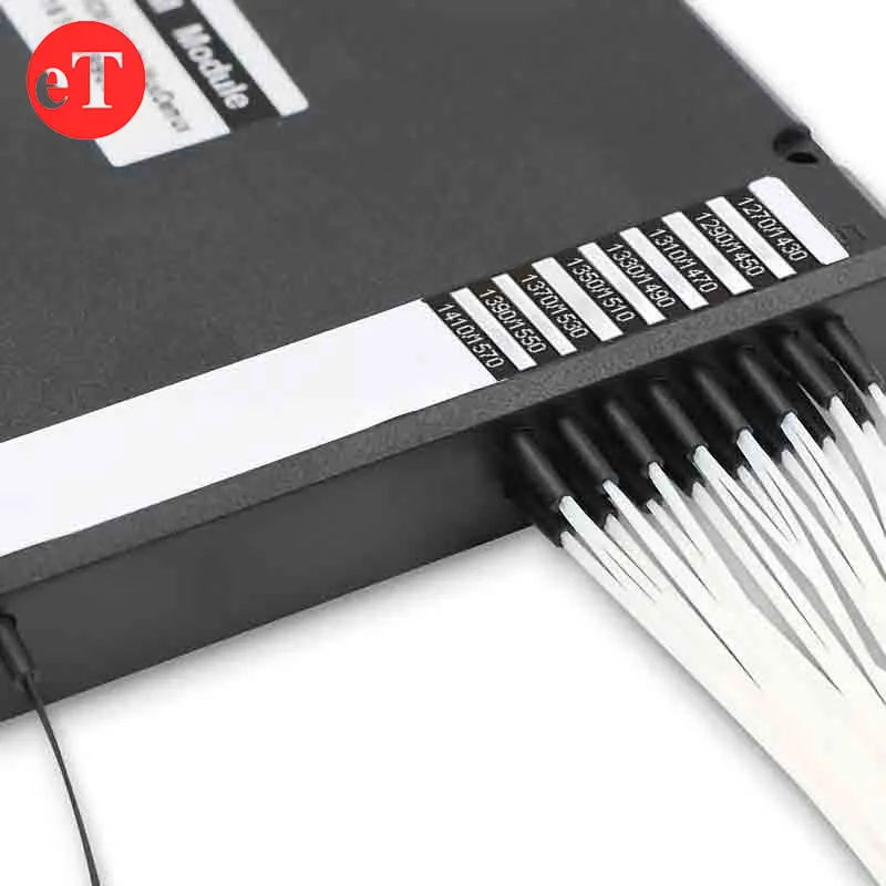 16CH 16 каналов 1260 ~ 1620nm ABS коробка WDM устройство фильтра osma Mux Demux модуль